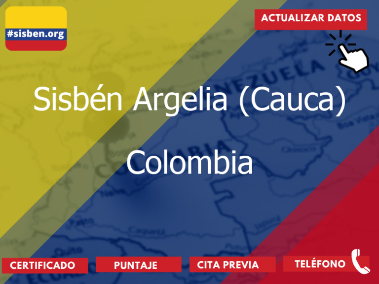 sisben argelia cauca colombia 3914 - ✔️ SISBEN COLOMBIA