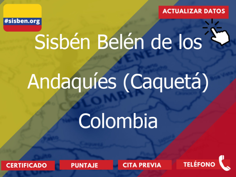 sisben belen de los andaquies caqueta colombia 3860 - ✔️ SISBEN COLOMBIA