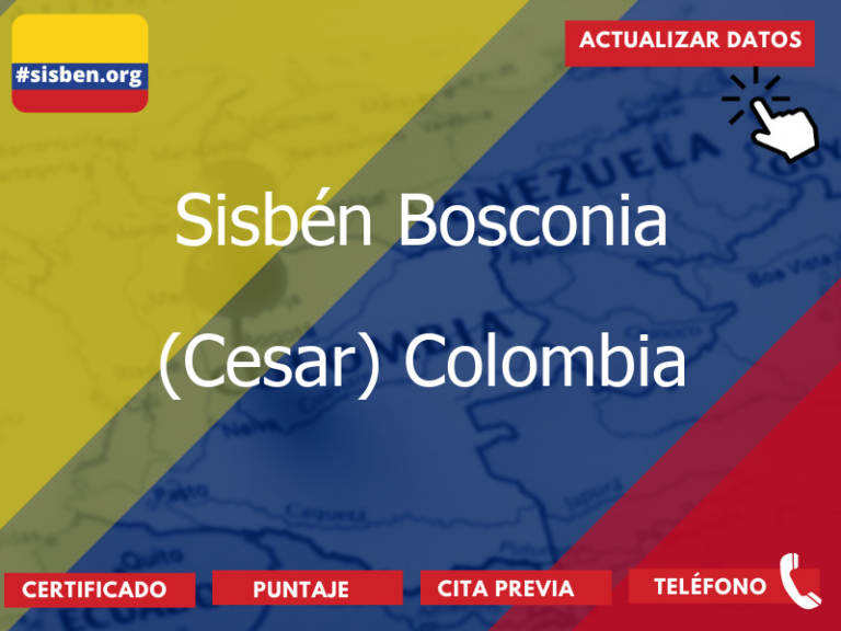 sisben bosconia cesar colombia 3939 - ✔️ SISBEN COLOMBIA