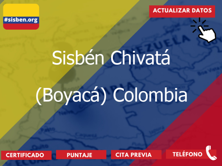 sisben chivata boyaca colombia 3710 - ✔️ SISBEN COLOMBIA