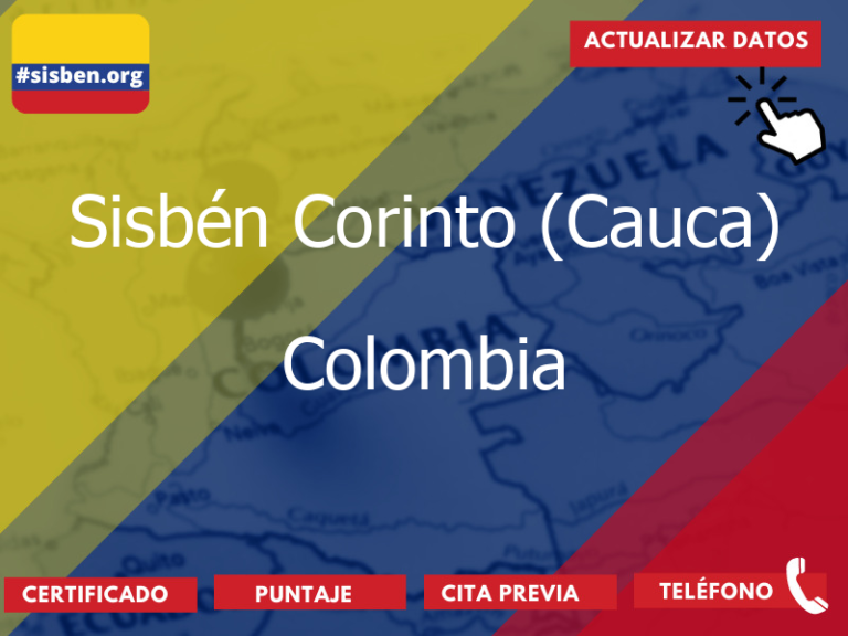 sisben corinto cauca colombia 3896 - ✔️ SISBEN COLOMBIA