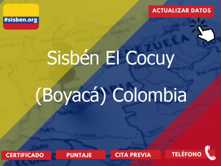 sisben el cocuy boyaca colombia 3725 - ✔️ SISBEN COLOMBIA