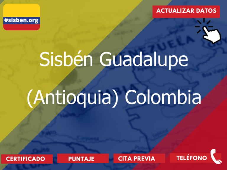 Sisbén Guadalupe (Antioquia) Colombia - Localidades sisben guadalupe antioquia colombia 3538 - ✔️ SISBEN.ORG