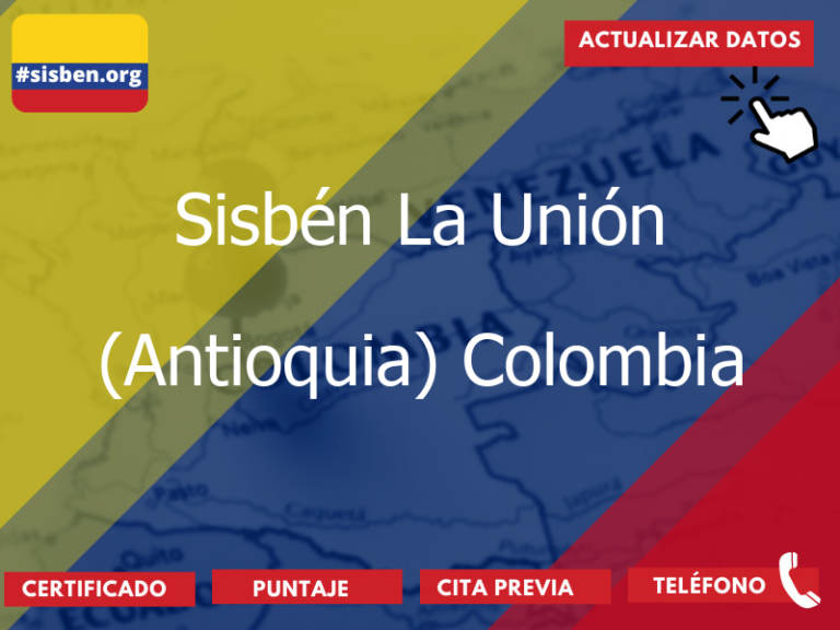 sisben la union antioquia colombia 3579 - ✔️ SISBEN.ORG