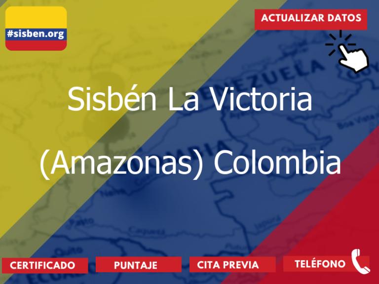 sisben la victoria amazonas colombia 3500 - ✔️ SISBEN COLOMBIA