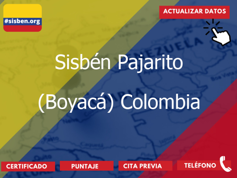 sisben pajarito boyaca colombia 3731 - ✔️ SISBEN COLOMBIA