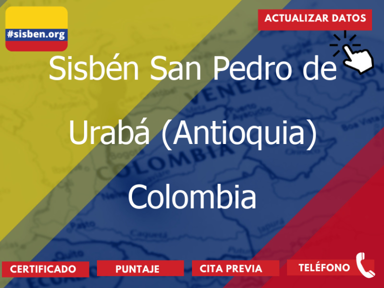 sisben san pedro de uraba antioquia colombia 3620 - ✔️ SISBEN COLOMBIA