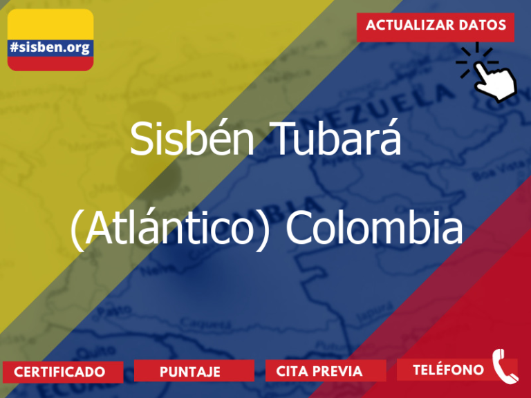 sisben tubara atlantico colombia 3661 - ✔️ SISBEN COLOMBIA
