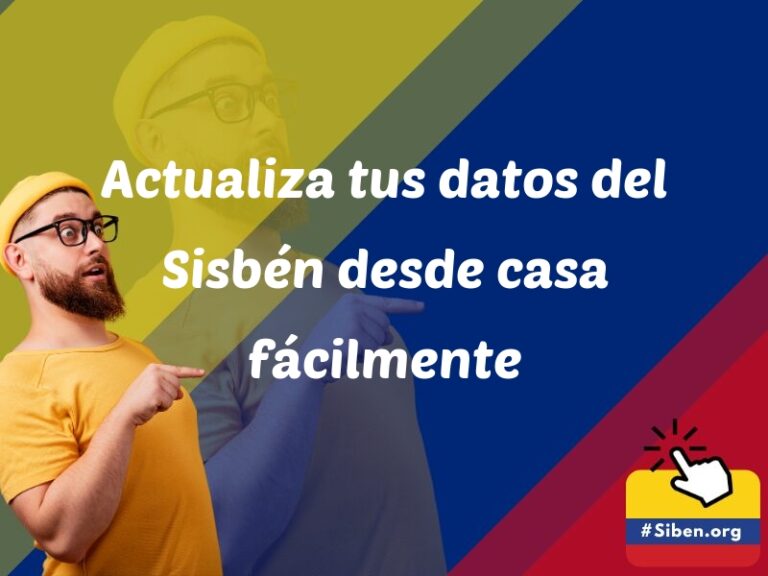 actualiza tus datos del sisben desde casa facilmente 5810 - ✔️ SISBEN COLOMBIA