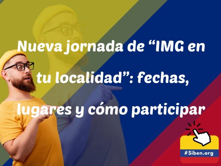 nueva jornada de img en tu localidad fechas lugares y como participar 5904 - ✔️ SISBEN COLOMBIA