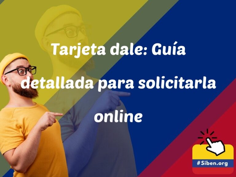 tarjeta dale guia detallada para solicitarla online 5908 - ✔️ SISBEN COLOMBIA